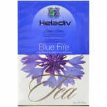 Бюджетный Чай листовой HELADIV BLUE FARE (чёрный с васильком) 200гр для дома