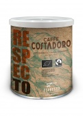 Кофе молотый Costadoro Respecto Espresso 100% Arabica ж/б, 250 гр 100% Арабика    производства Италия для приготовления в гейзерной кофеварке