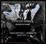 Кофе в чалдах Carraro Espresso Arabica (Карраро Эспрессо Арабика)      для приготовления в кофемашине для кафе