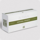 Чай в пакетиках для чайников Althaus Sencha Senpai (Сенча Сенпай) 15 пакетиков по 4 г для кафе