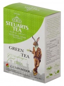 Бюджетный Чай листовой STEUARTS Green Tea Gunpowder 200 гр