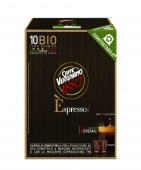 Популярный Кофе в капсулах системы Nespresso Vergnano E'spresso BIO  100% ARABICA 10 шт.