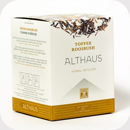 Чай в пирамидках Althaus Toffee Rooibush (Тоффи Ройбуш) 15 шт