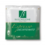 Кофе в чалдах Buscaglione Decaf (Бускальоне Декафинато)   с мягким вкусом
