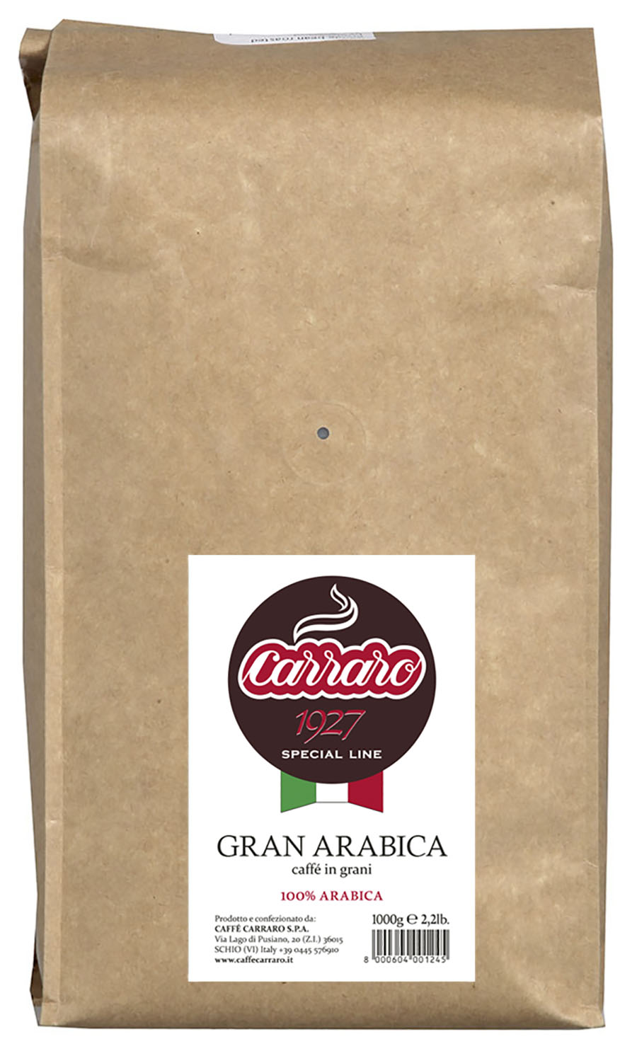 Кофе в зернах Caffe Carraro Espresso Gran Arabica 1 000 г