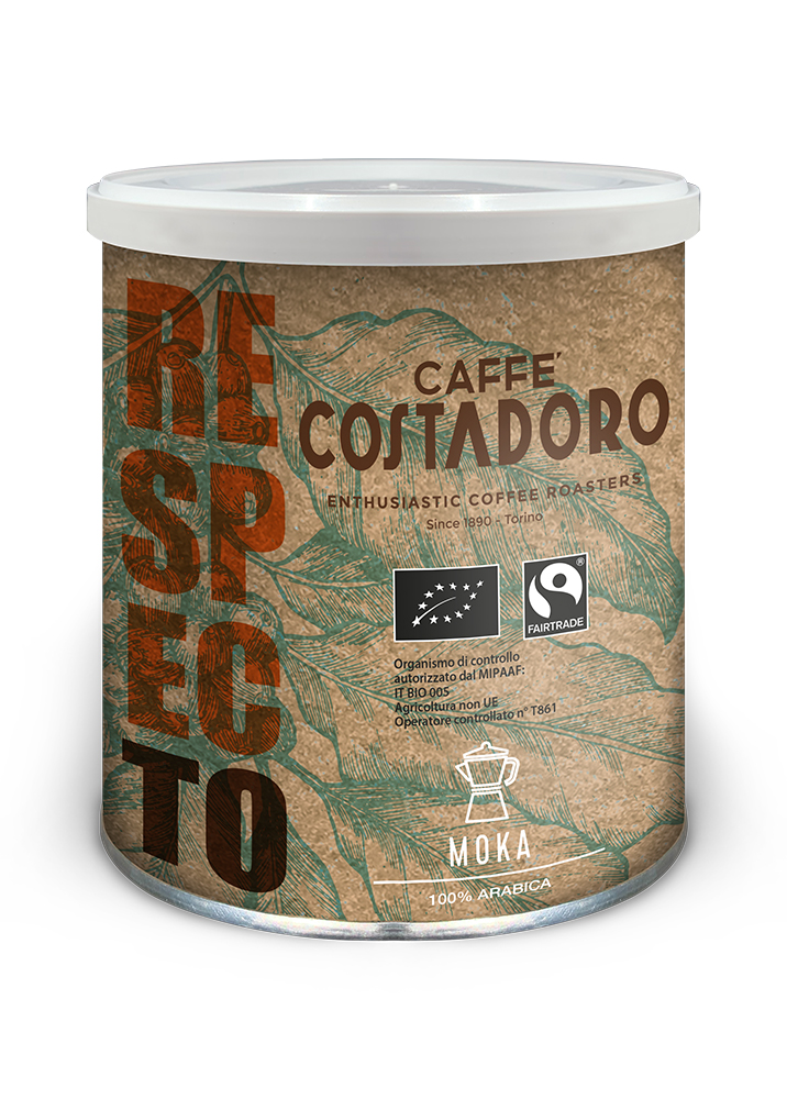 Кофе молотый Costadoro Respecto Moka 100% ж/б, 250 гр