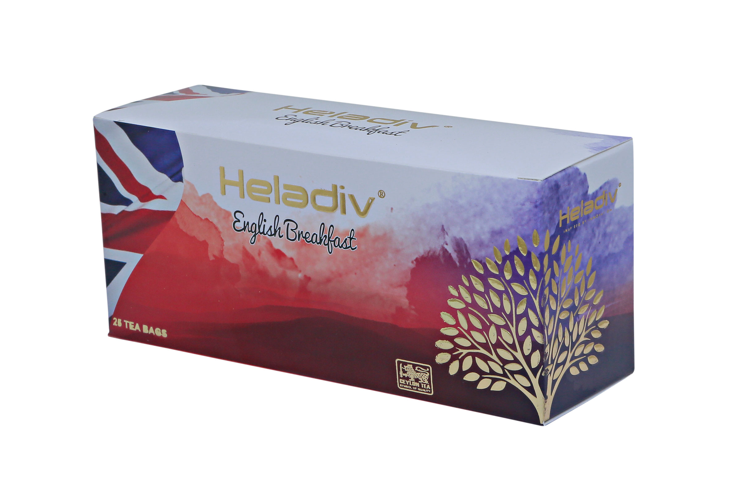 Чай в пакетиках heladiv english breakfast 25 пакетов