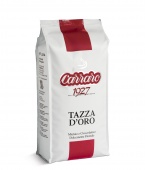Кофе в зернах Carraro Tazza D`Oro 1 кг   со сбалансированным вкусом  производства Италия  для кафе