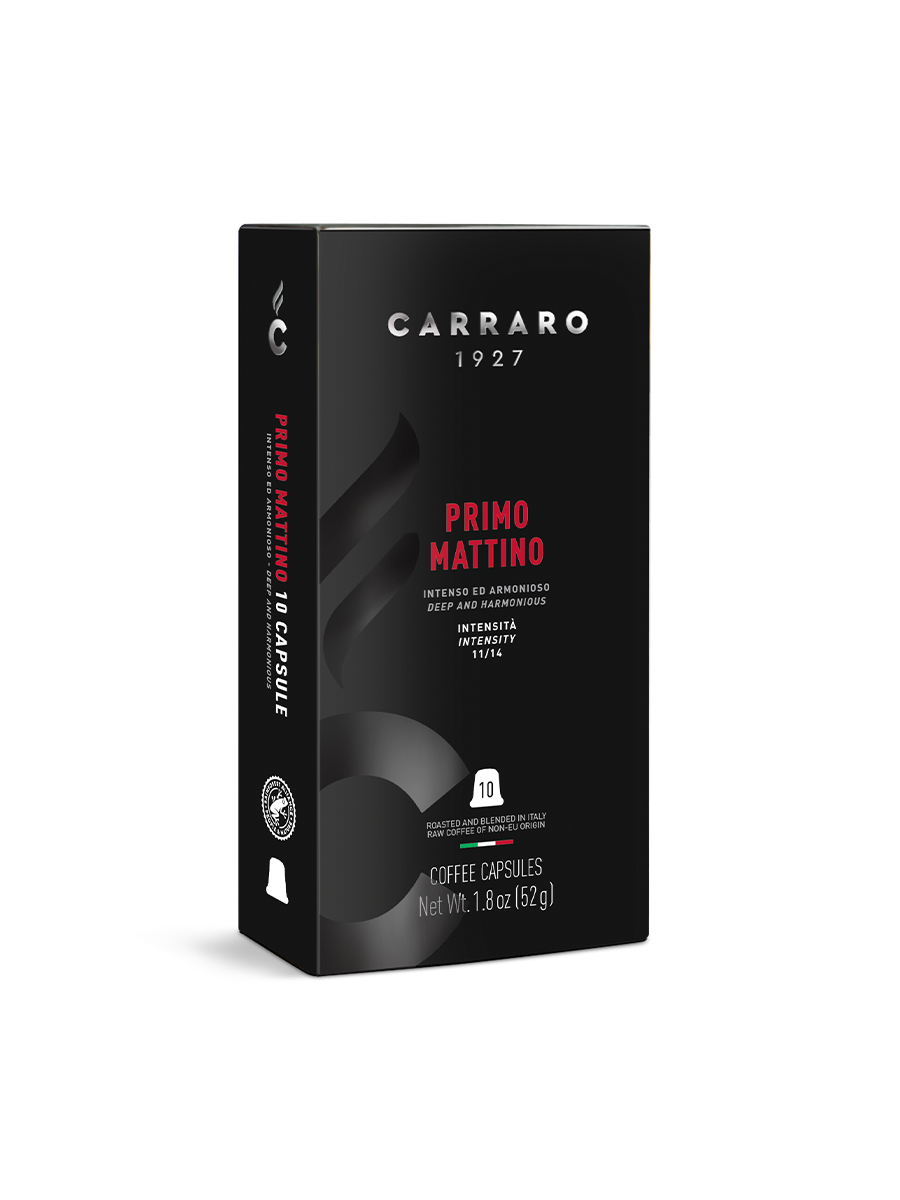 Кофе в капсулах системы Nespresso Carraro PRIMO MATTINO 10 шт.