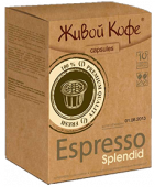Популярный Живой кофе Espresso Splendid 10 шт. кофе в капсулах для кофемашин Nespresso