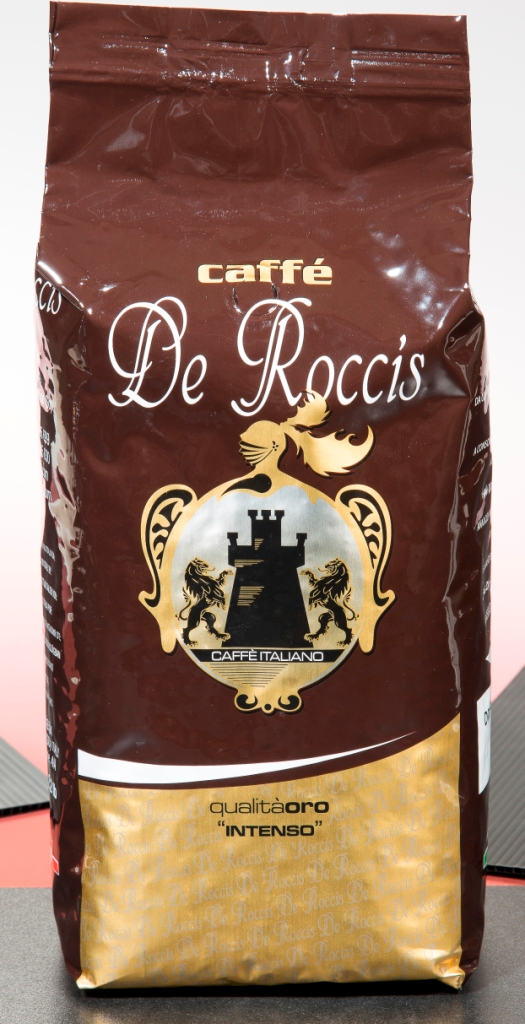 Кофе в зернах Caffe De Roccis Oro-Gold (Кофе Де Роччис Оро Голд) 500 г