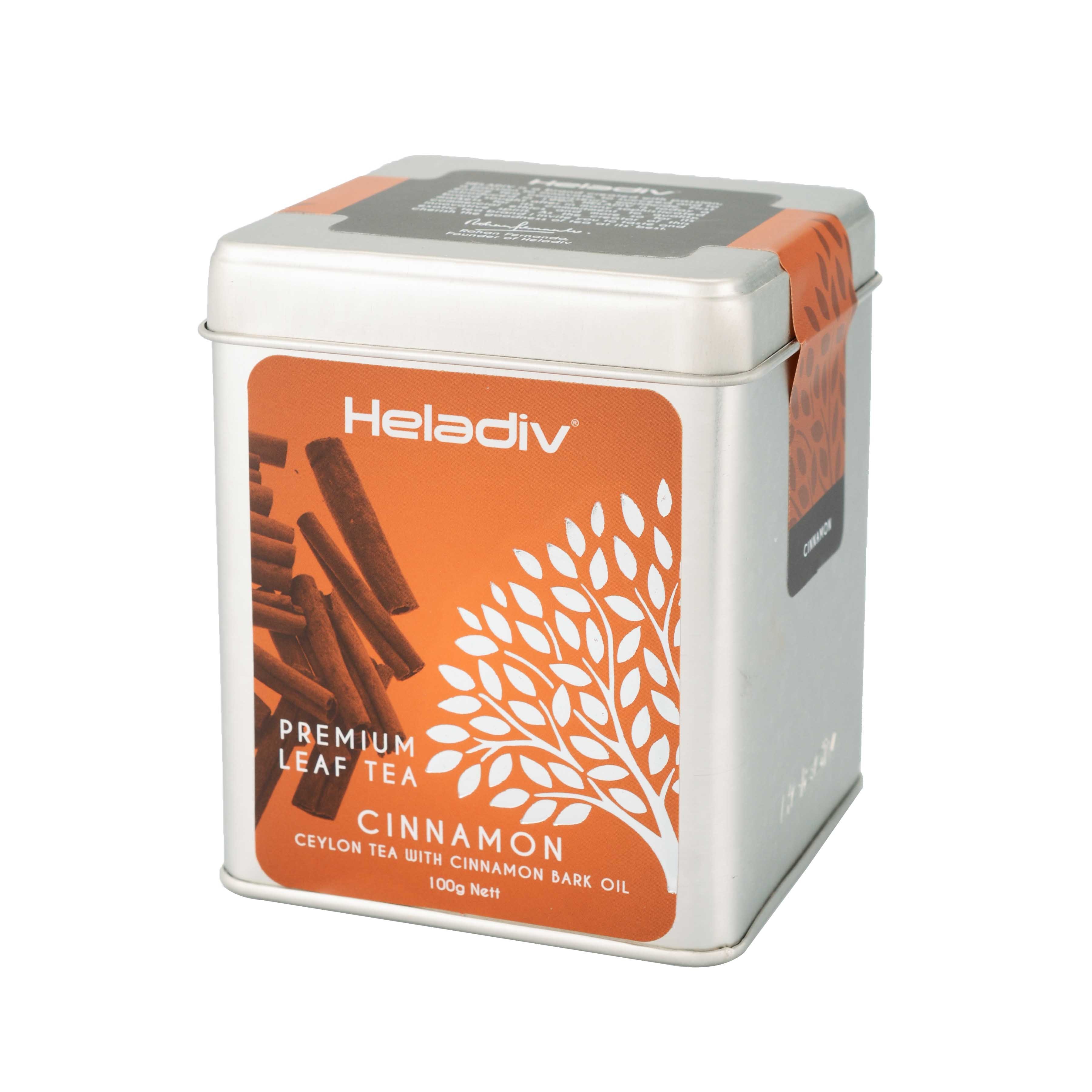 Чай черный листовой Heladiv Cinnamon 100г