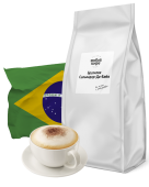 Живой кофе в зернах Safari Coffee Бразилия Сальвадор де Байя 1 кг   с горчинкой    для дома