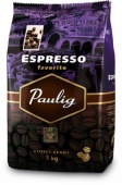 Кофе в зернах Paulig Espresso Favorito (Паулиг Эспресо Фаворито) 1 кг    тёмной обжарки