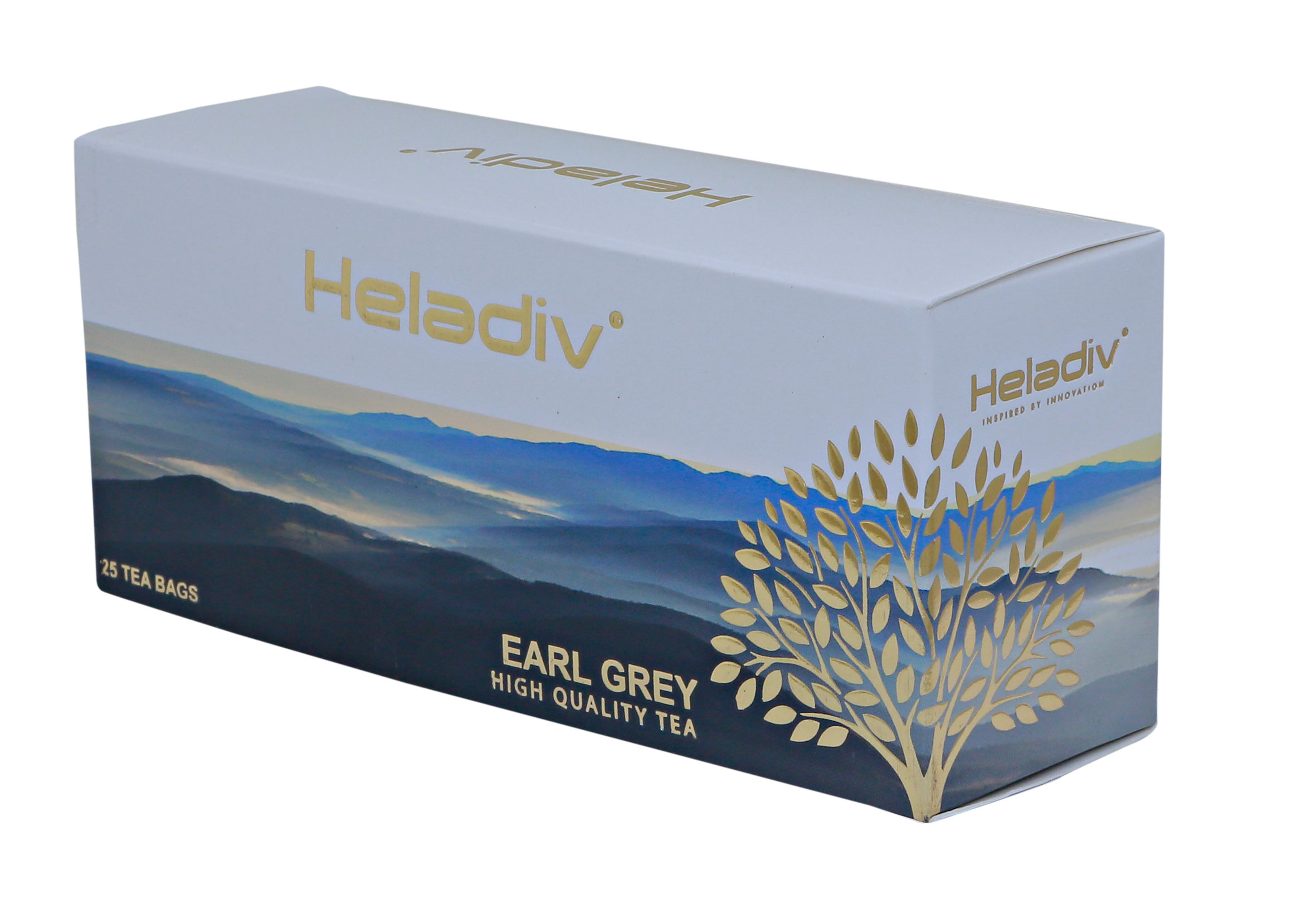 Чай в пакетиках heladiv earl grey 25 пакетов