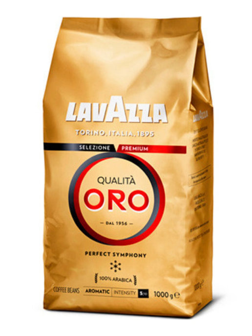 Кофе в зернах Lavazza Qualita Oro (Лавацца Оро) 1 кг