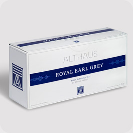 Чай в пакетиках для чайников Althaus Royal Earl Grey (Альтхаус Ройал Эрл Грэй) 15 пакетиков по 4 г