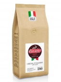 Кофе в зернах Caffe Carraro Crema Italiano 1 кг      для приготовления в кофемашине для офиса