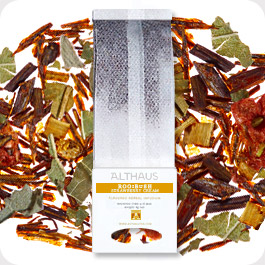 Чай в пакетиках для чайников Althaus Rooibush Strawberry Cream 15 пакетиков по 4 г