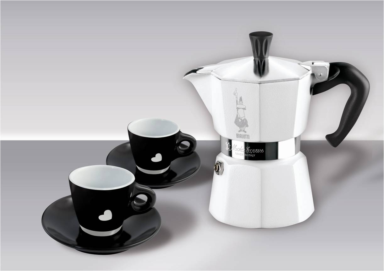 Подарочный набор Bialetti Moka Chic с двумя чашками